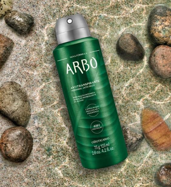 Desodorante Antitranspirante Aerossol Arbo 75g/125ml 2