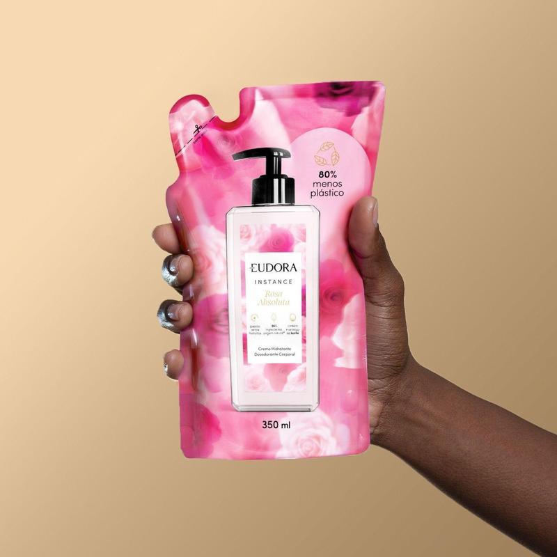 Creme Hidratante Desodorante Corporal Instance Rosa Absoluta 350ml 2