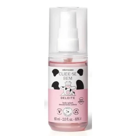 O Mini Body Splash Cuide-Se Bem Deleite 60ml