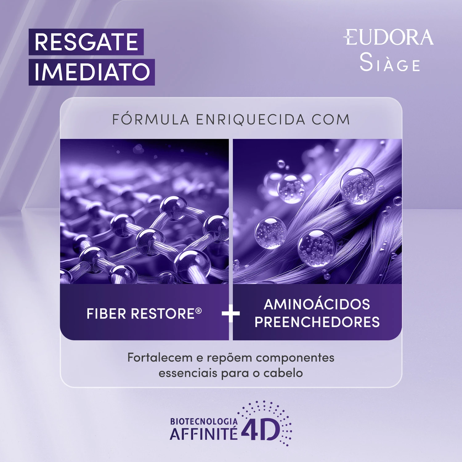 Máscara Balm Preenchedora Siàge Resgate Imediato 250G 3