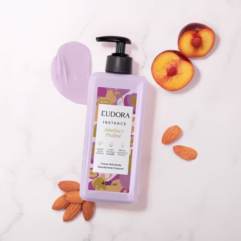 Creme Hidratante Desodorante Corporal Instance ameixa praline 400ml 2