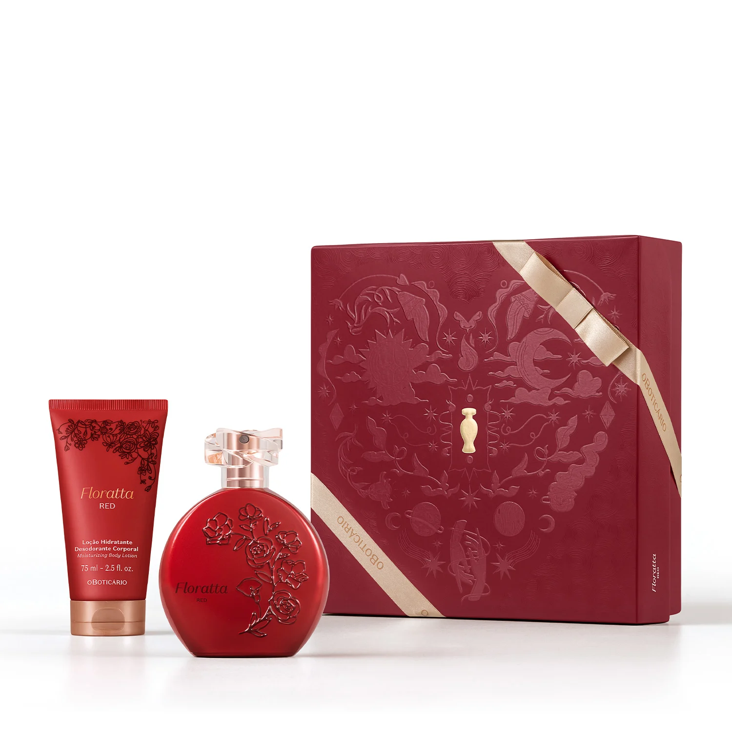 Kit Presente  Floratta Red (2 Itens)