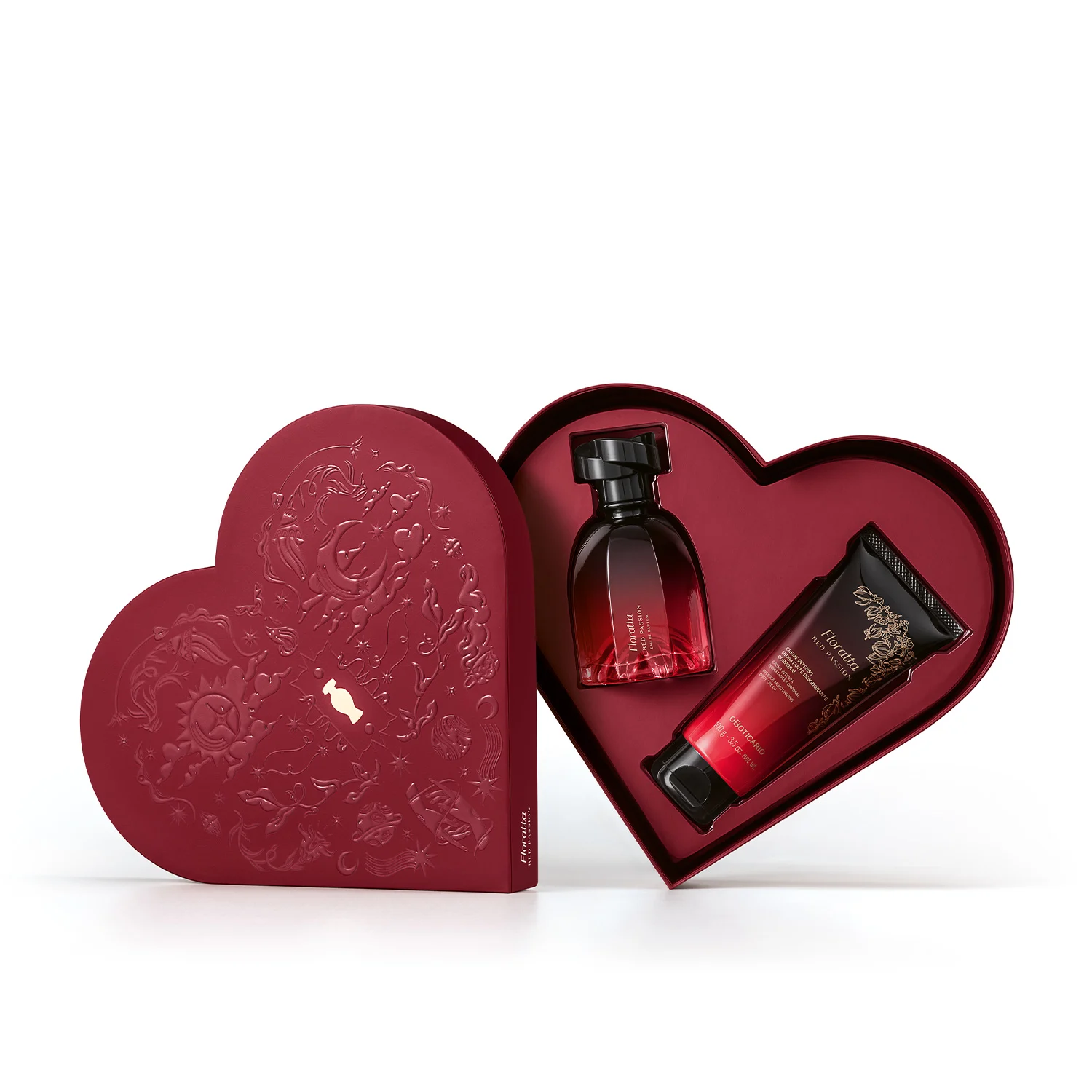 Kit Presente Floratta Red Passion (2 Itens)