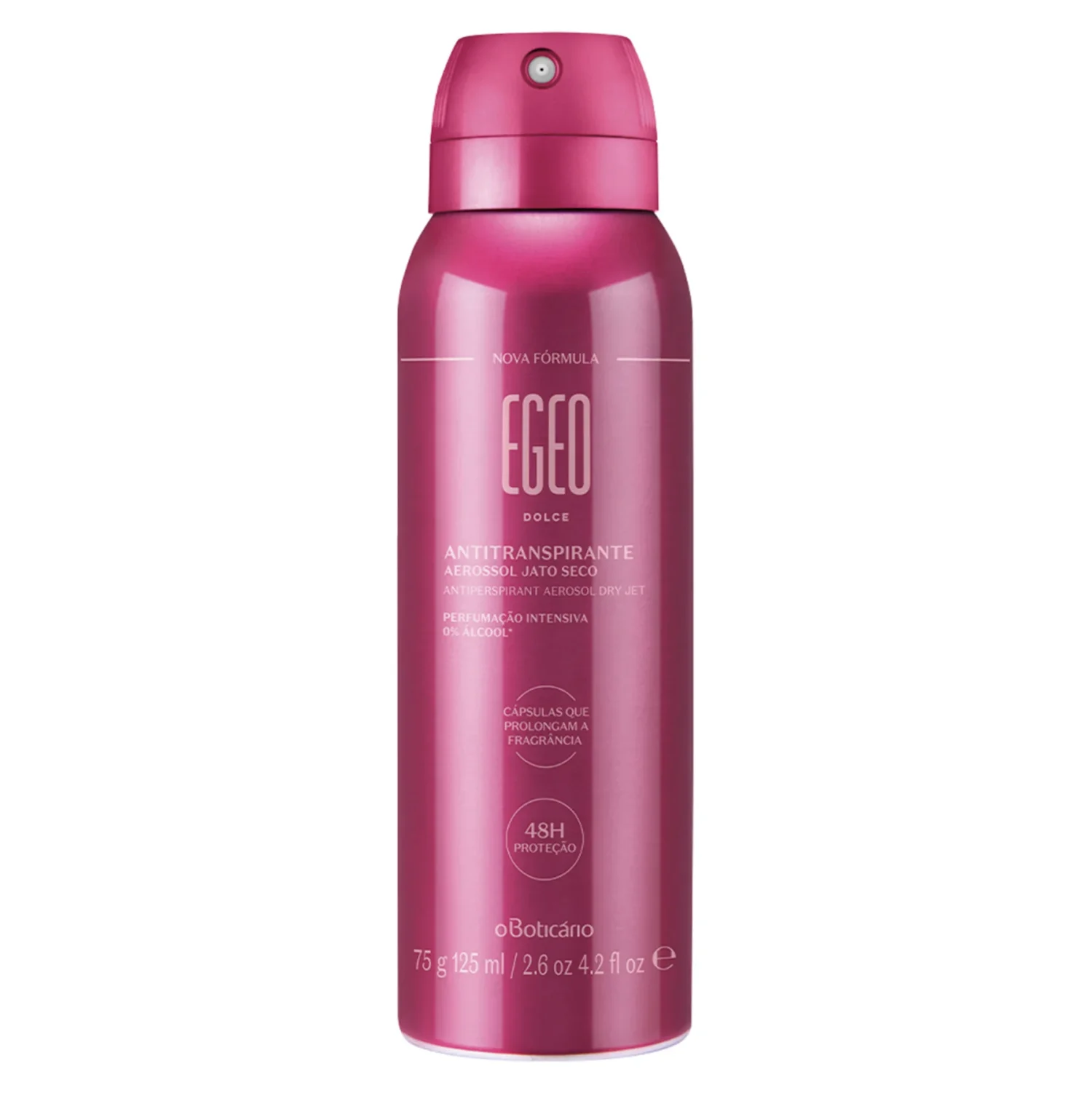 Desodorante Antitranspirante Aerosol Egeo Dolce 75G/125Ml