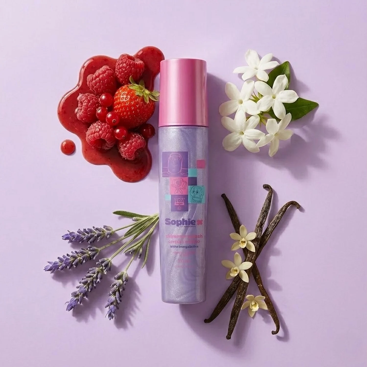 Shimmer Splash Corpo E Cabelo Sophie Toy Story 5 Brilho Intergaláctico 110Ml 2