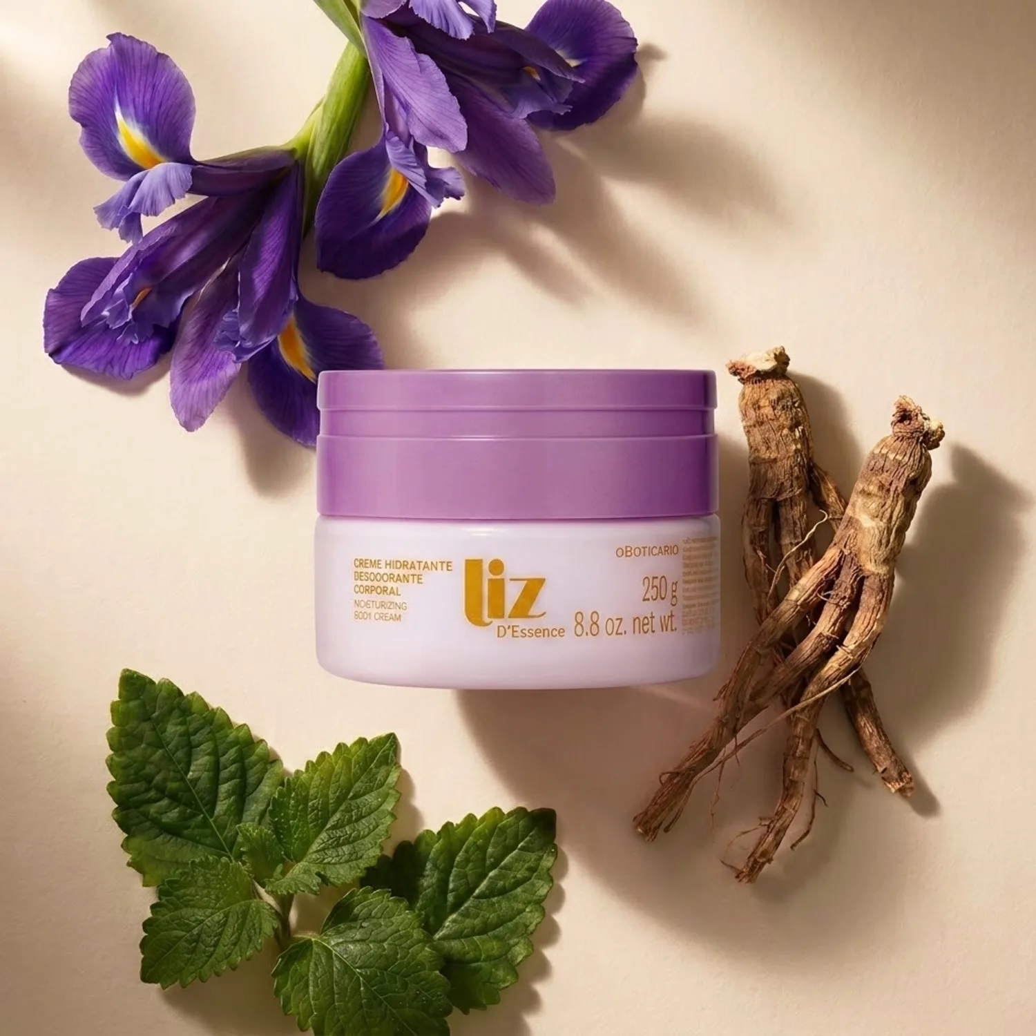 Creme Hidratante Desodorante Corporal Liz D’Essence 250G 3