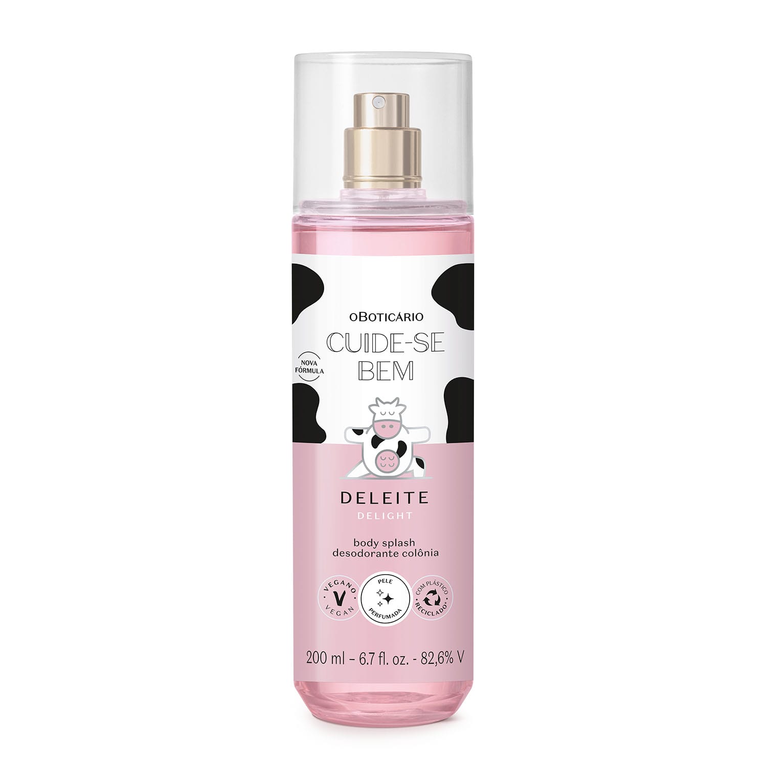 Body Splash Cuide-Se Bem Deleite 200Ml