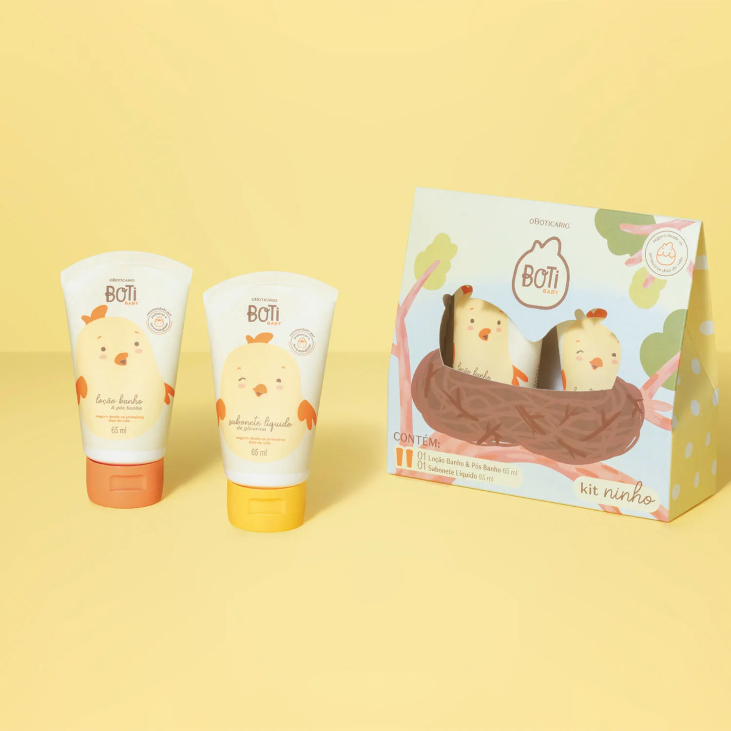 Mini Kit Boti Baby Ninho (2 Itens) 2