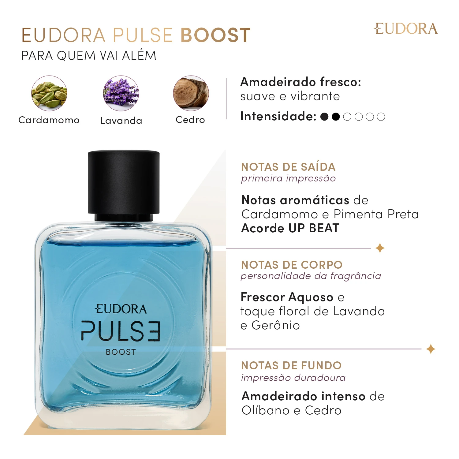Pulse Boost Desodorante Colônia 100Ml 2