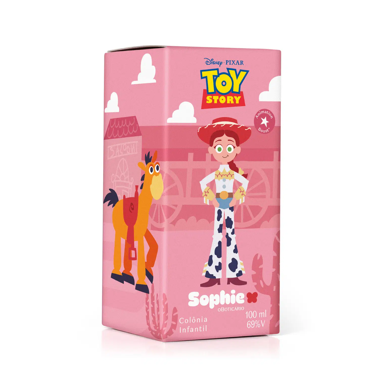 Colônia Infantil Toy Story Sophie Vaqueira Valente 100Ml 2